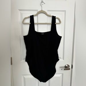 Old Navy Tank Top Square Neck Black XL Body Suit